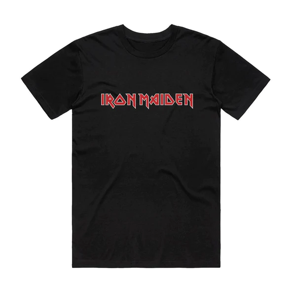 Iron Maiden - Classic Logo - Black T-shirt