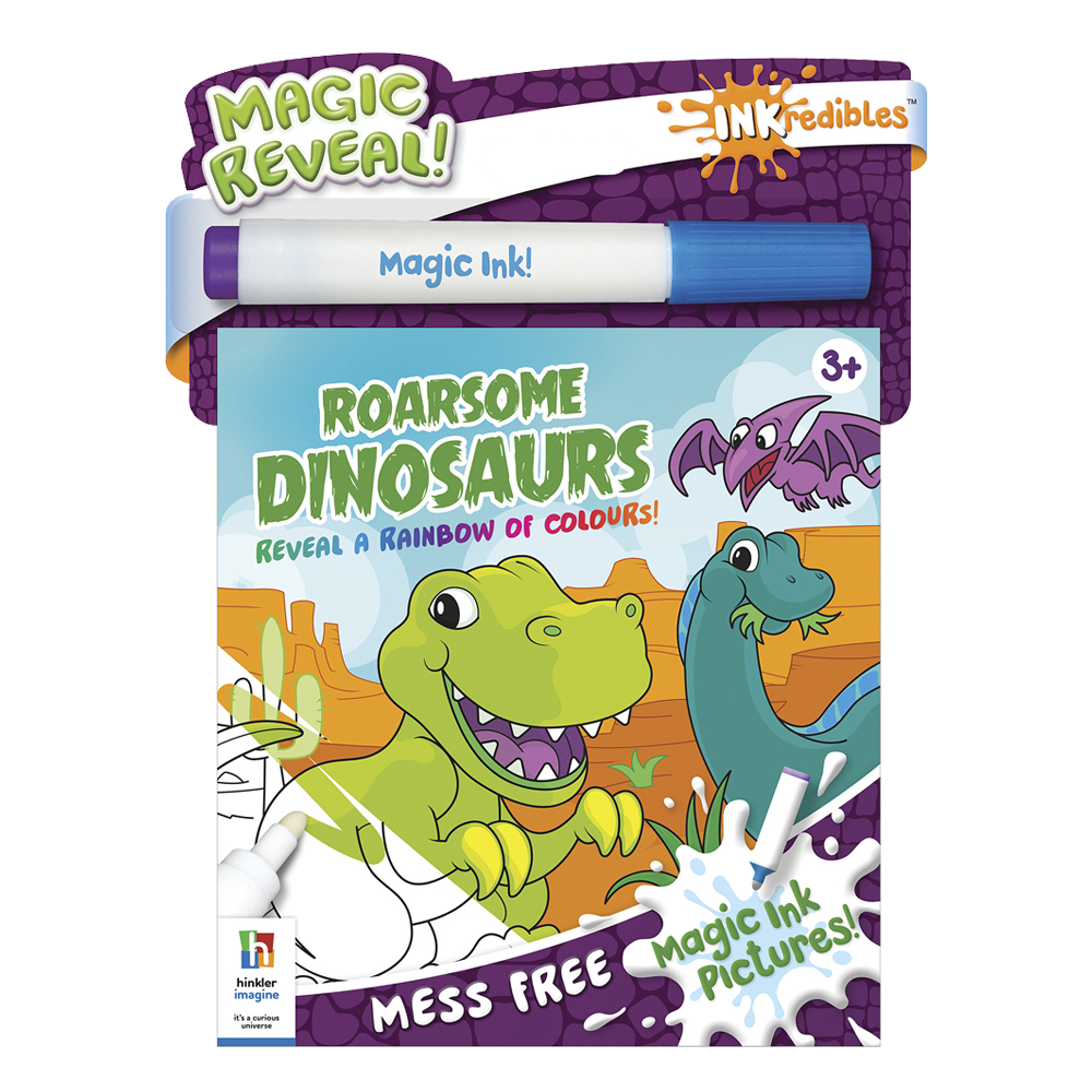 Inkredibles Magic Ink Pictures Roarsome Dinosaurs