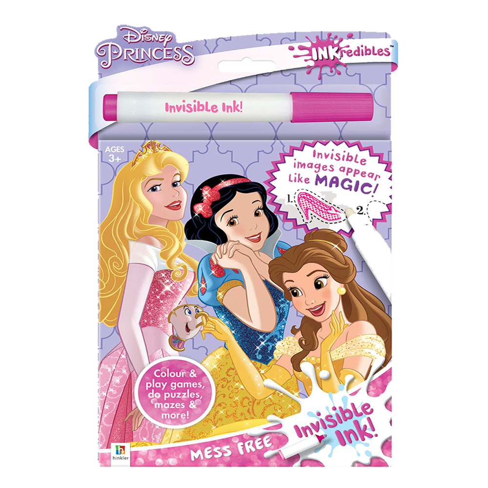 Inkredibles Disney Princesses Invisible Ink