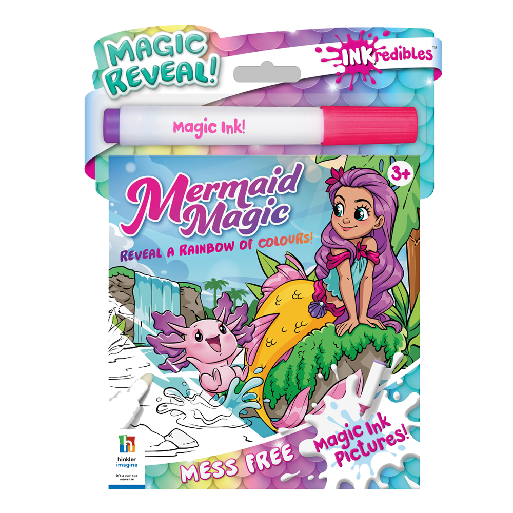 Inkredibles Magic Ink Pictures Mermaid Magic