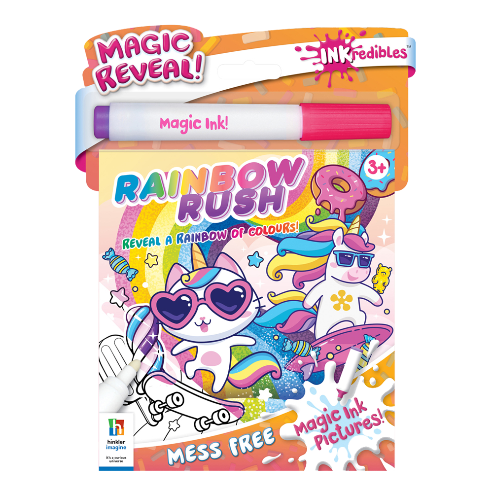 Inkredibles Rainbow Rush Magic Ink Pictures