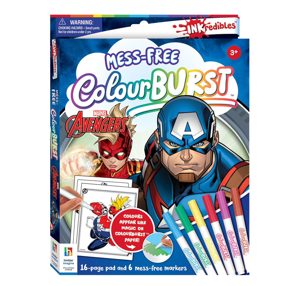 Inkredibles The Avengers Colour Burst