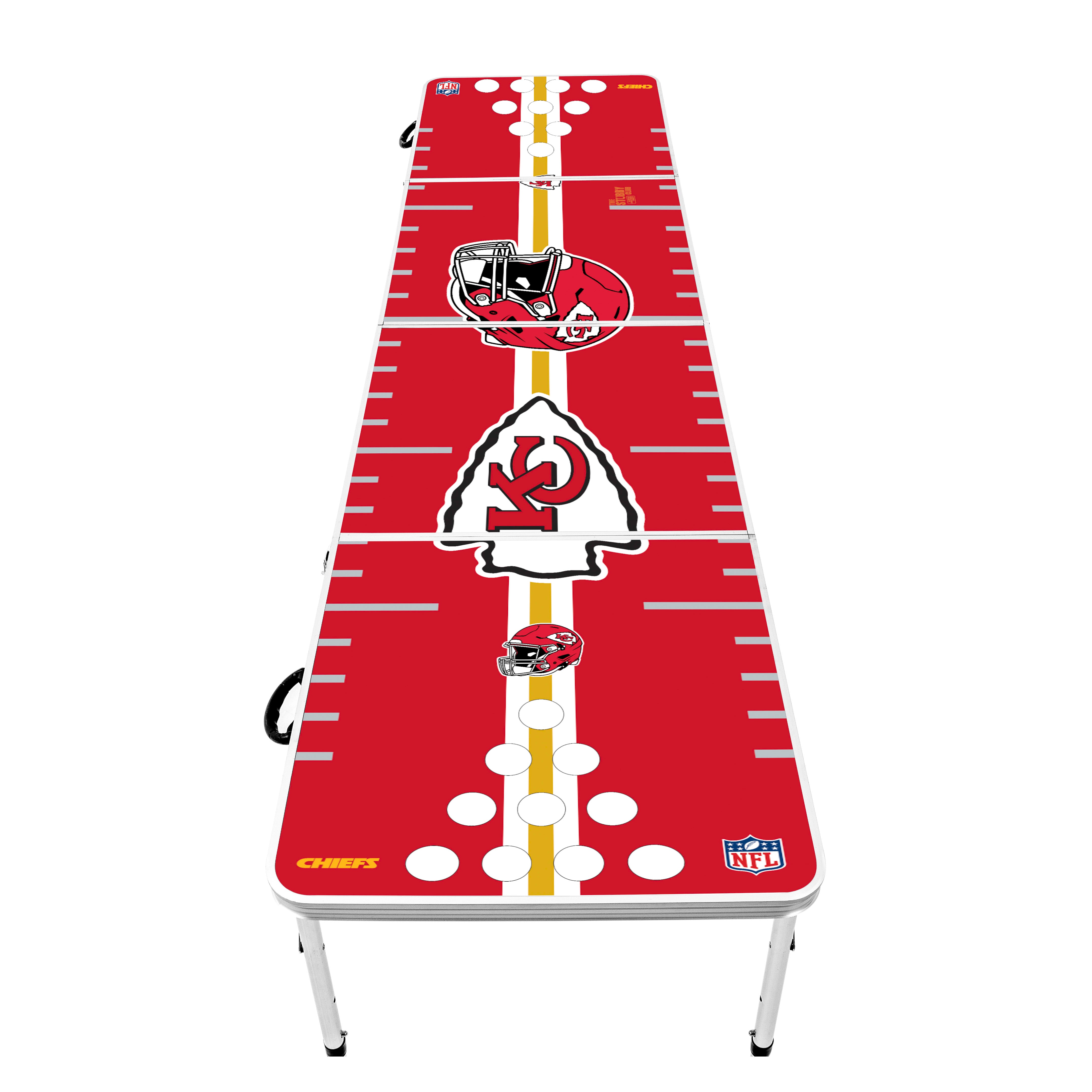 Kansas City Chiefs NFL Beer Pong Table