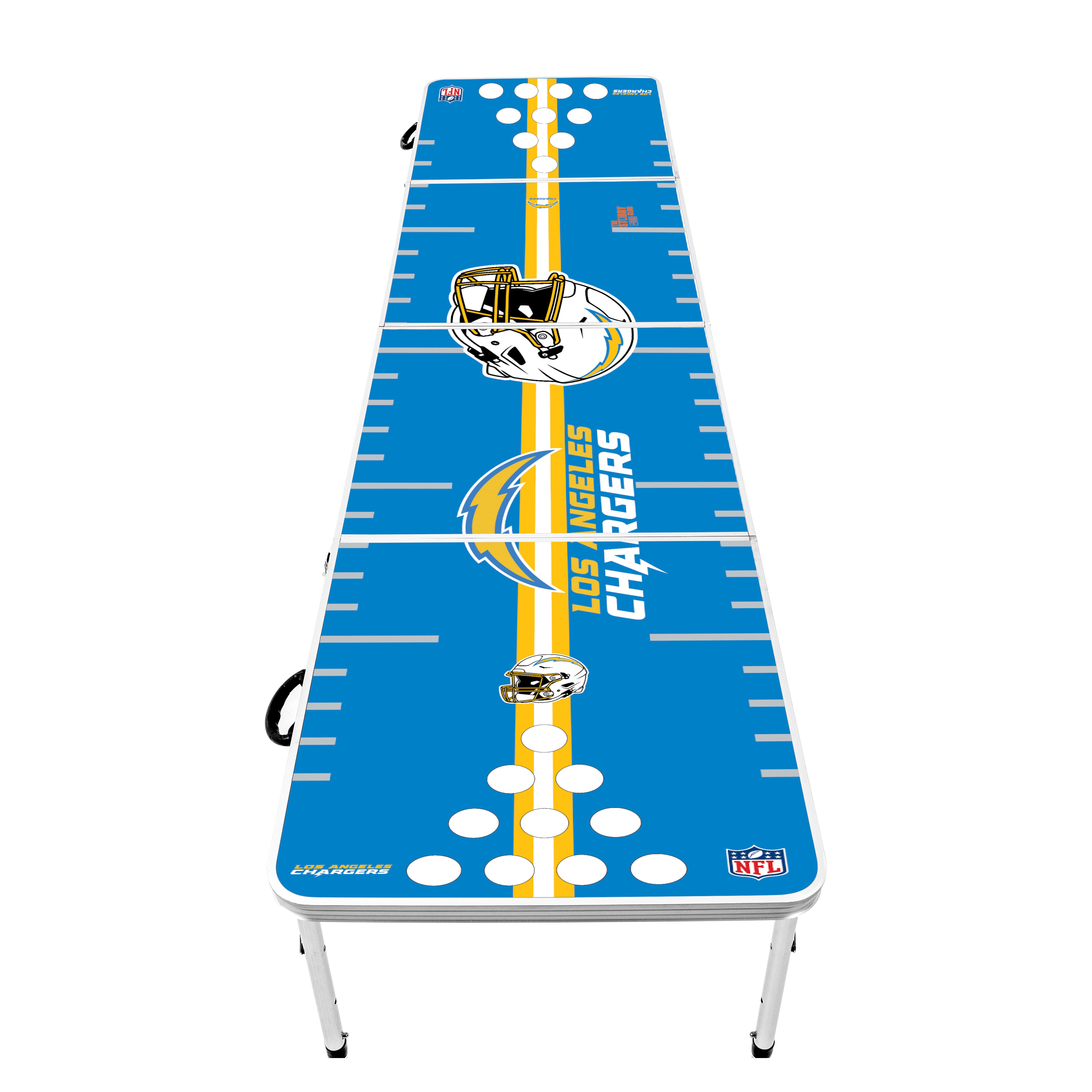 Los Angeles Chargers NFL Beer Pong Table