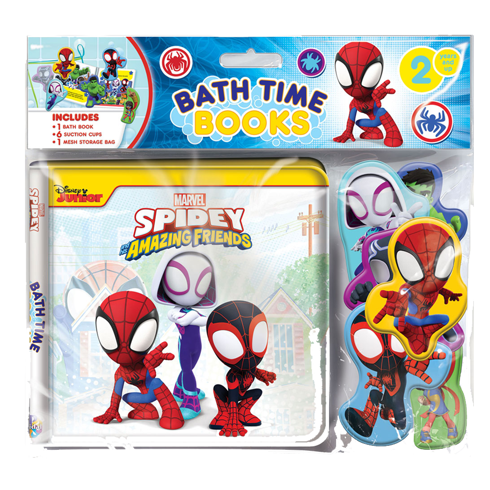 MARVEL SPIDEY OR SPIDERMAN BATHTIME BOOK (EVA)