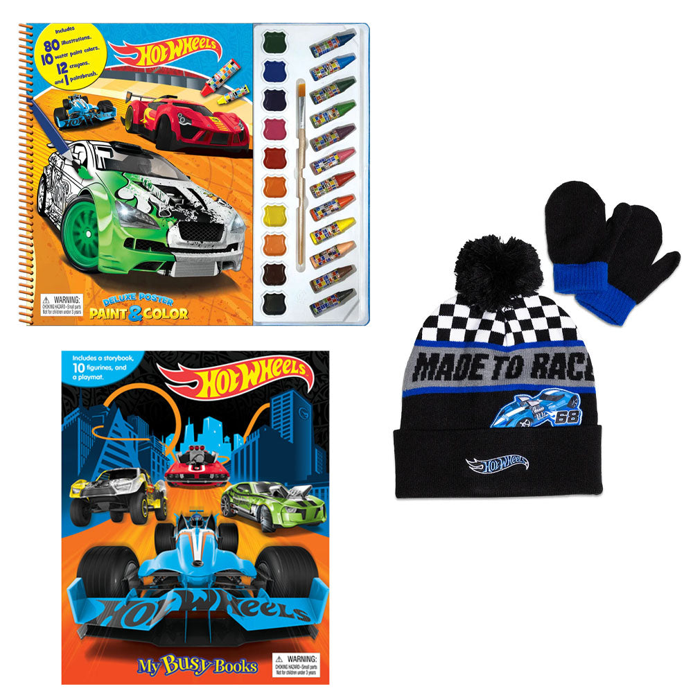 Hot Wheels Book Set (3 Pack)