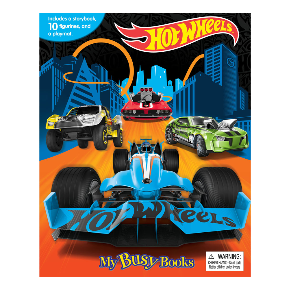 MATTEL HOT WHEELS MY BUSY BOOK