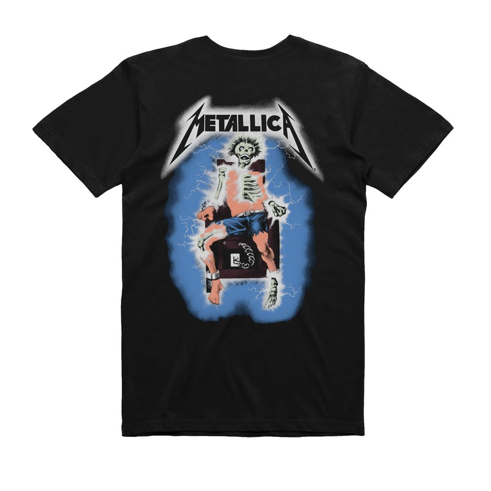 Metallica - Ride The Lightning Electrocution - Black T-shirt