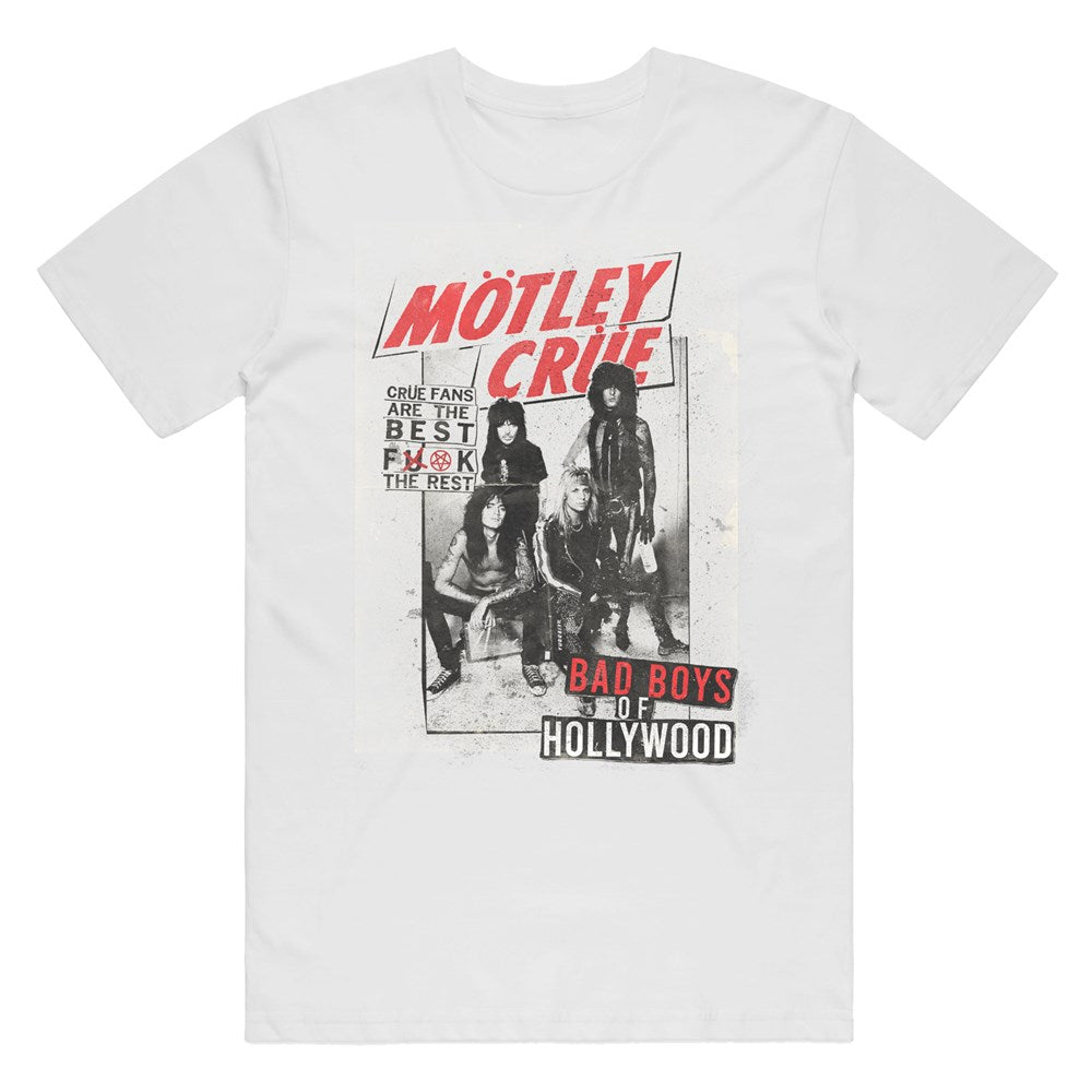 Motley Crue - Fuck The Rest - White T-shirt