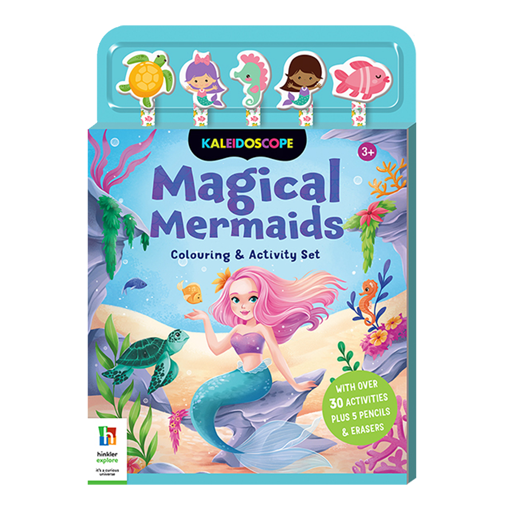 Magical Mermaids Colouring & Activity Set