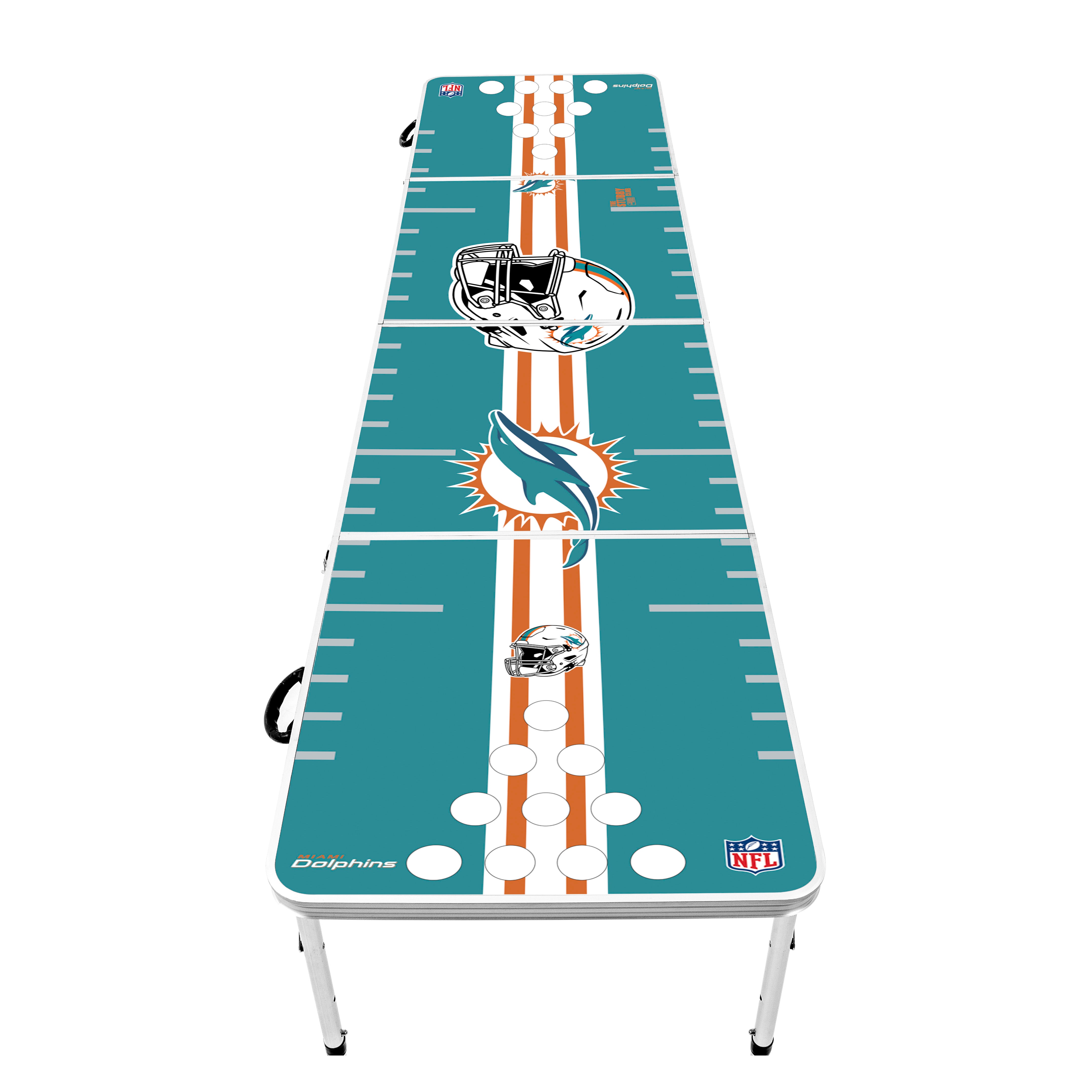 Miami Dolphins NFL Beer Pong Table