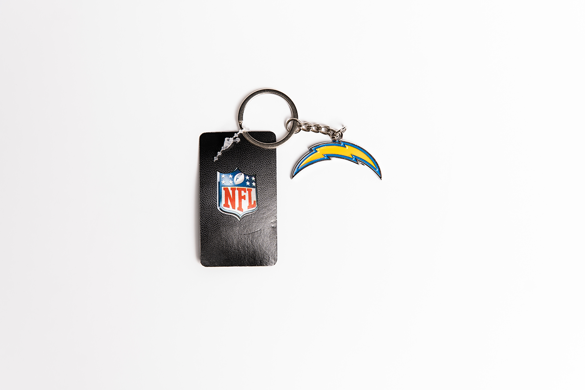 NFL Los Angeles Chargers Keyring