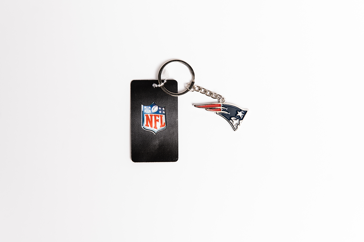 NFL New England Patriots Keyring