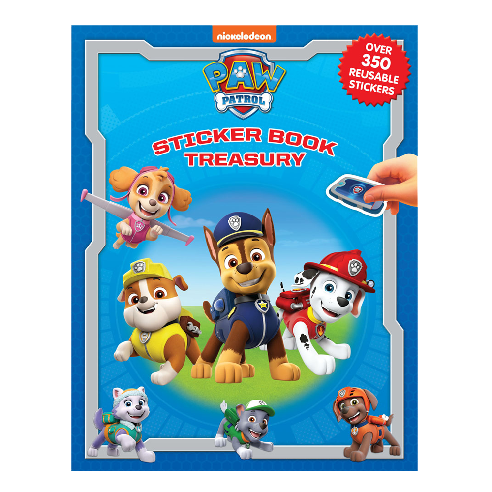 NICK PAW PATROL STICKER BOOK TREASURY