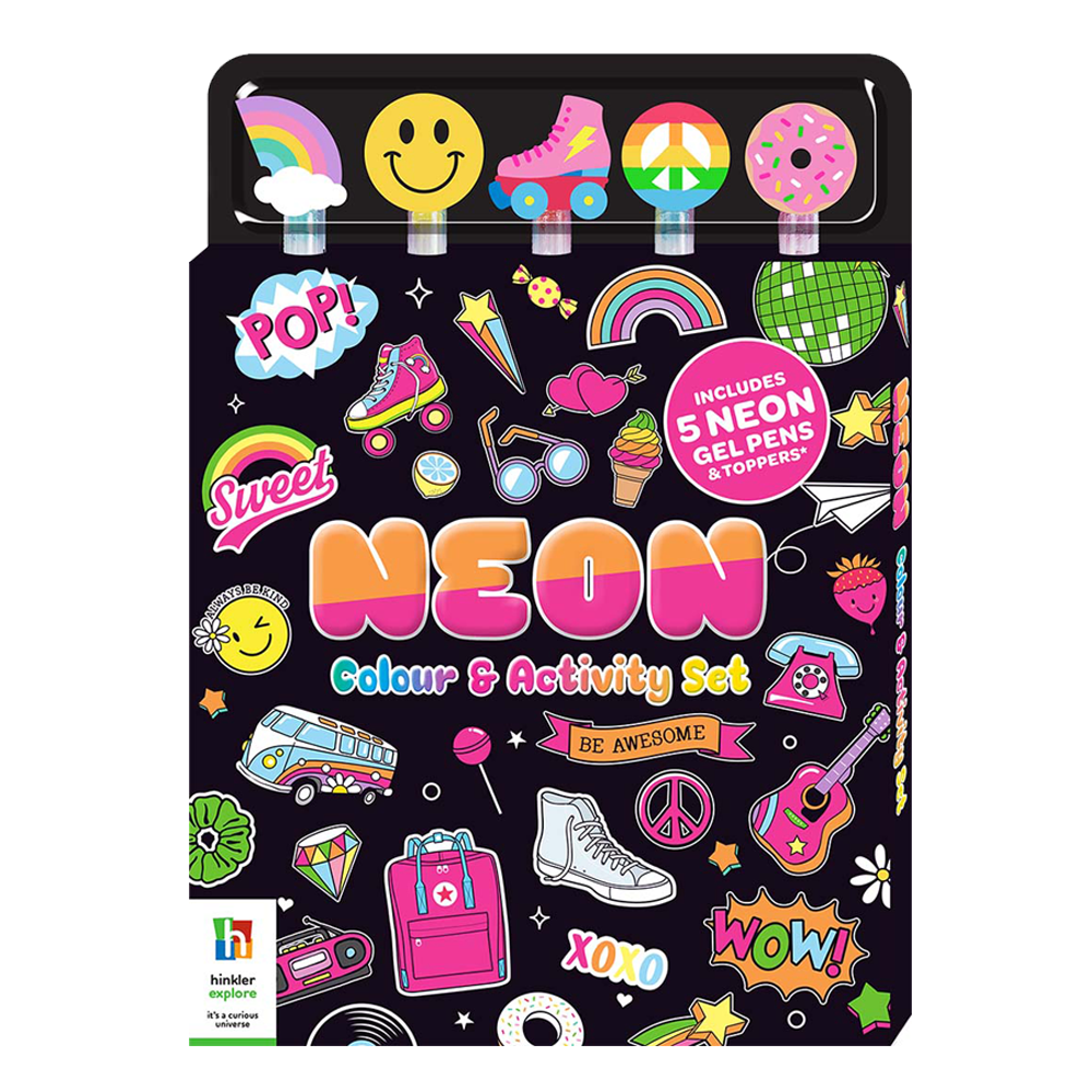 Neon Colour & Activity Set