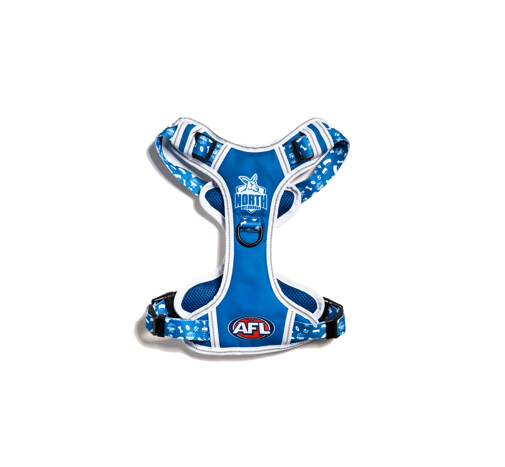 North Melbourne Kangaroos AFL Dog Harness XS-XL
