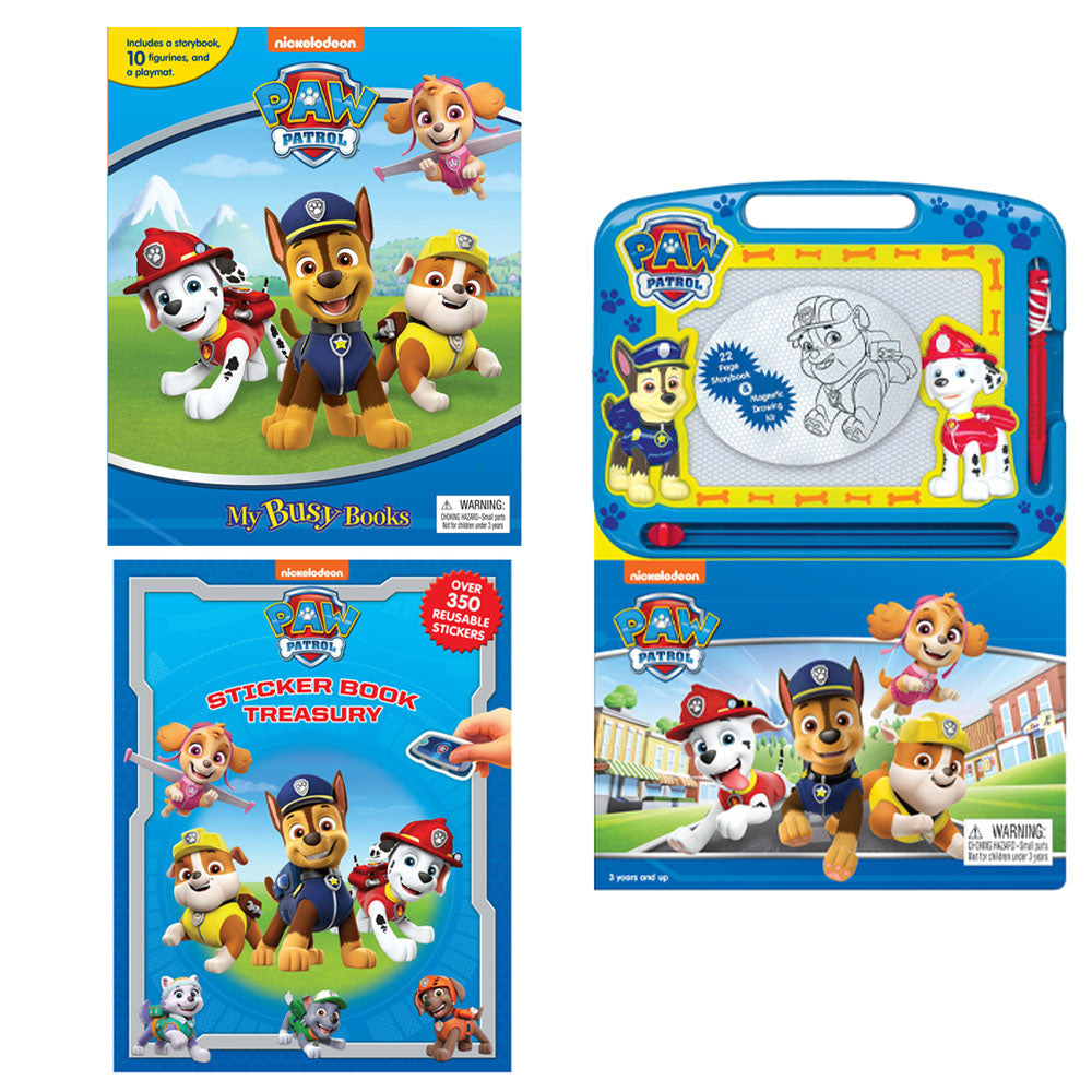 Paw Patrol Book Set (3 Pack)