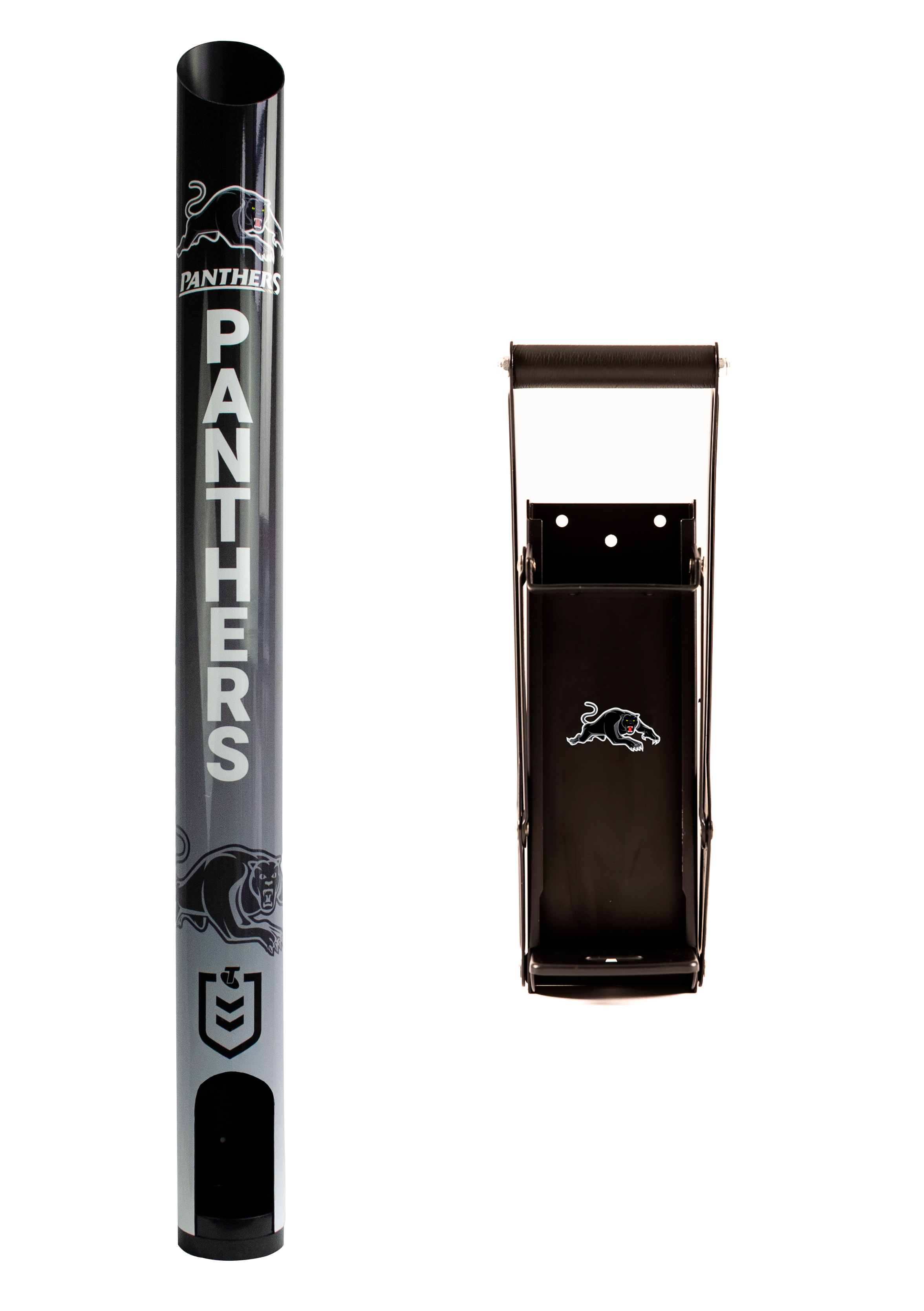 Penrith Panthers NRL Dispenser + Can Crusher Combo