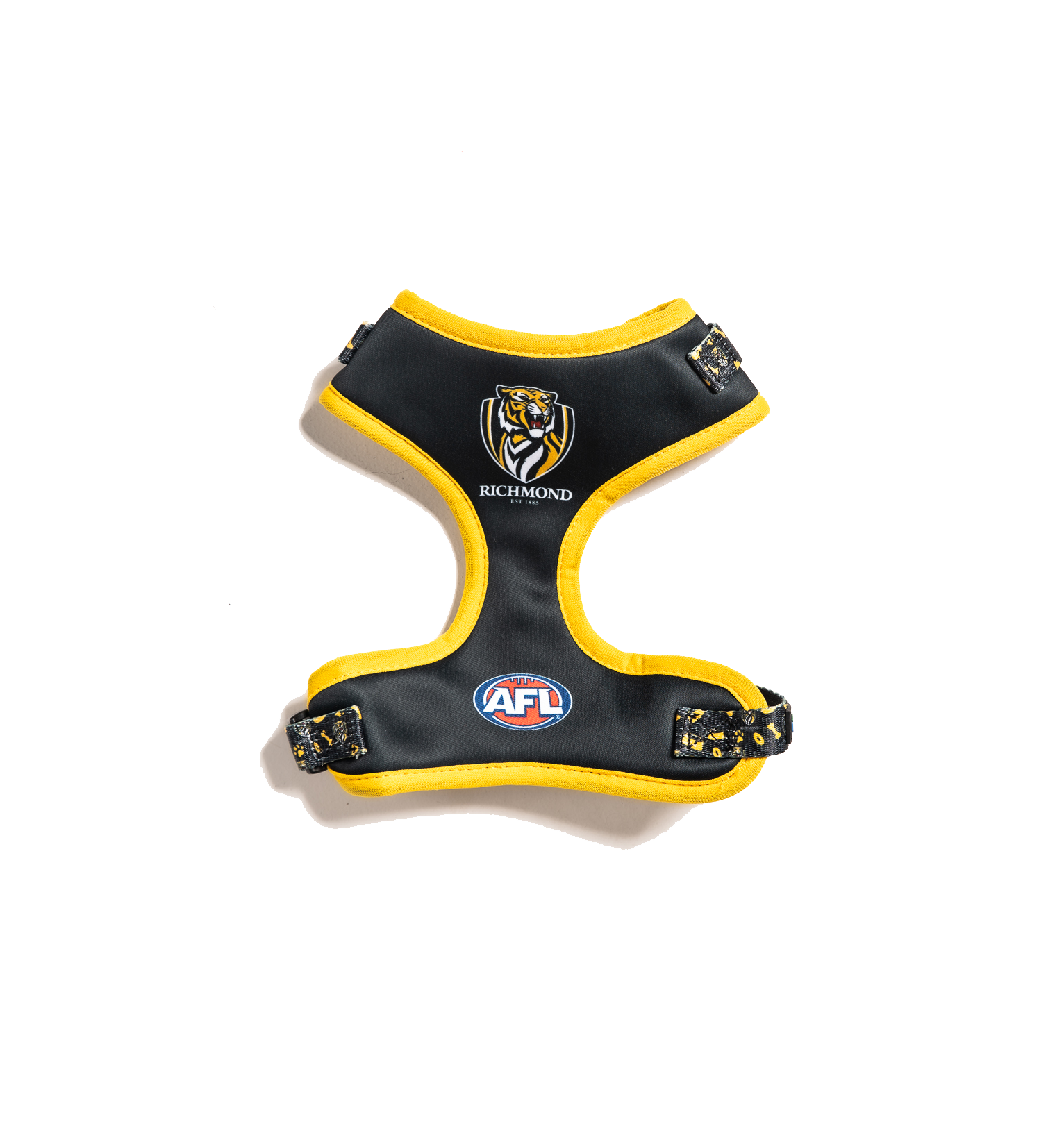Richmond Tigers AFL Dog Harness XS-XL
