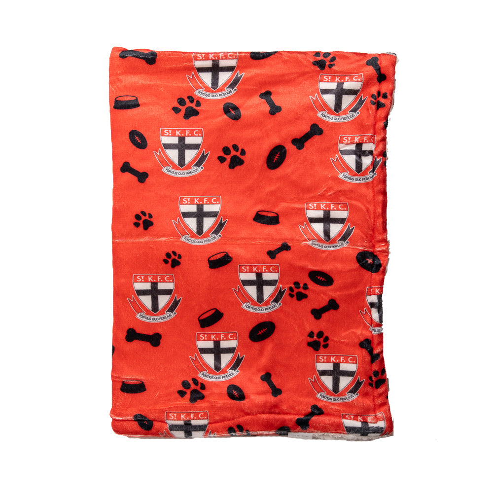 St Kilda Saints AFL Dog Blanket