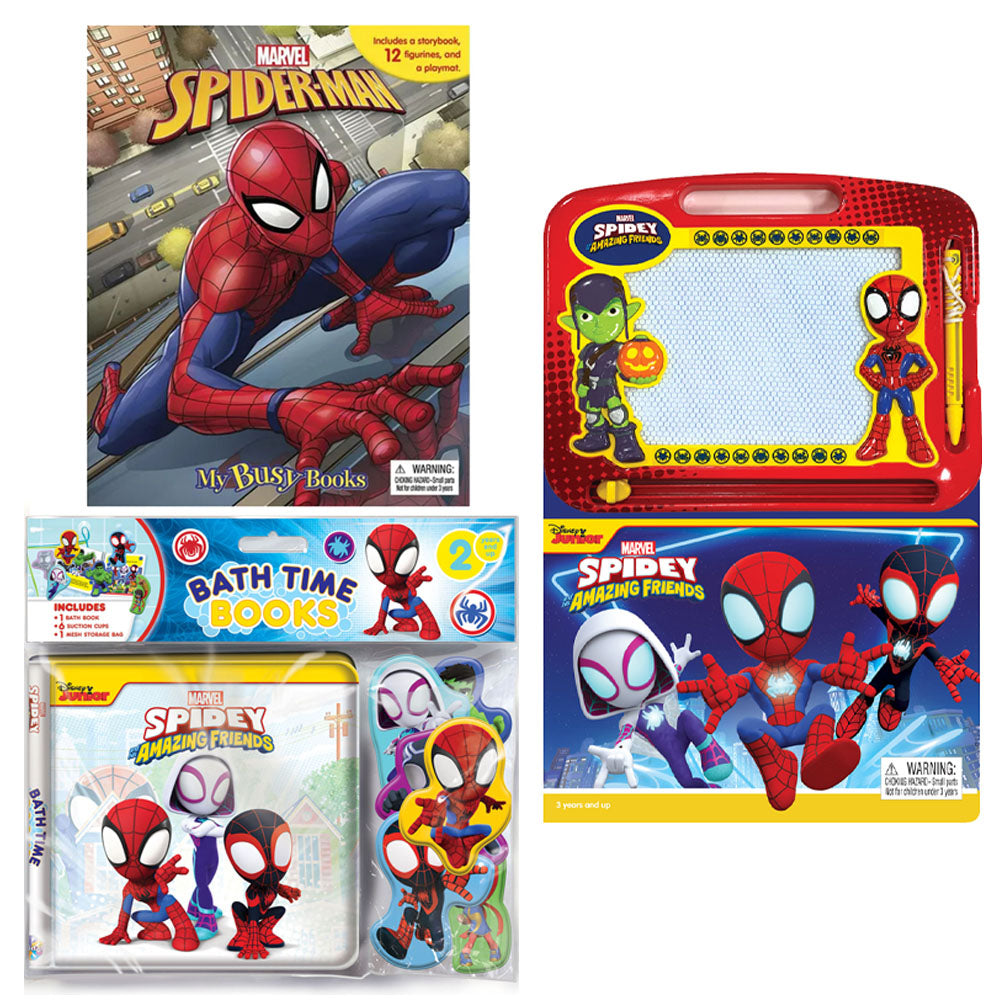 Marvel Spider-Man Book Set (3 Pack)