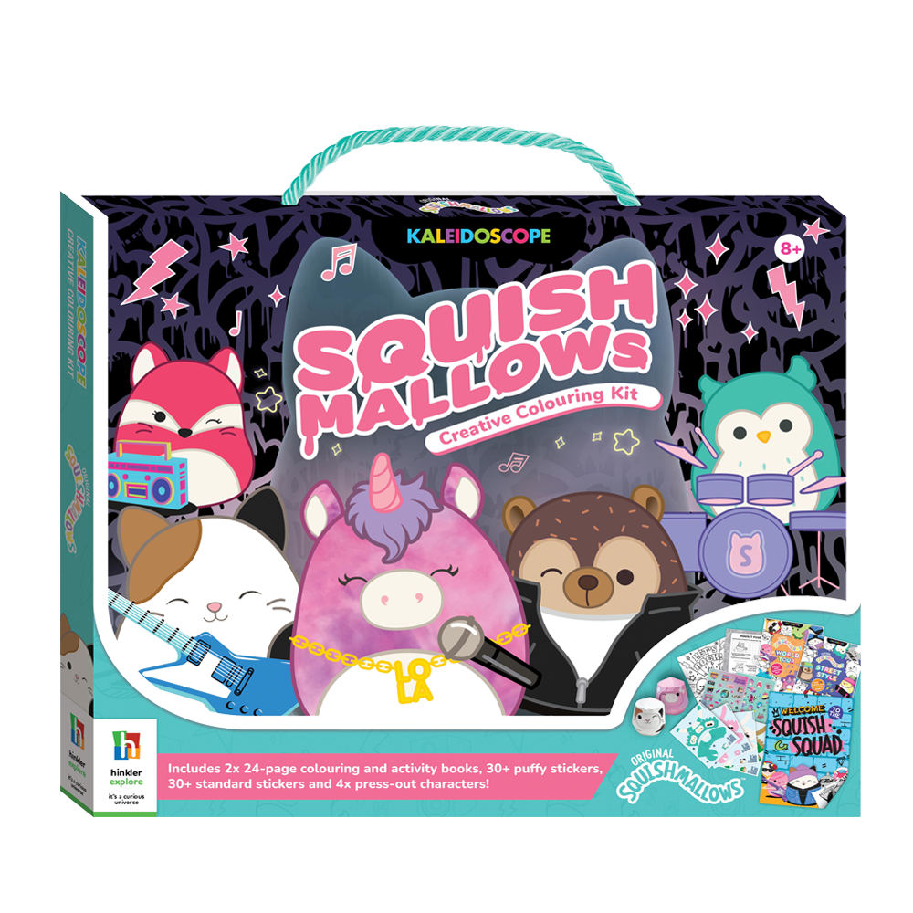 Squishmallows Creative Colouring Kit