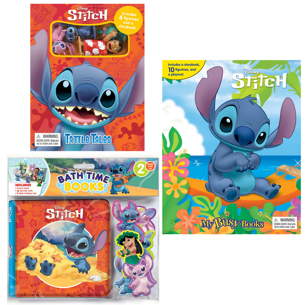 Disney Stitch Book Set (3 Pack)