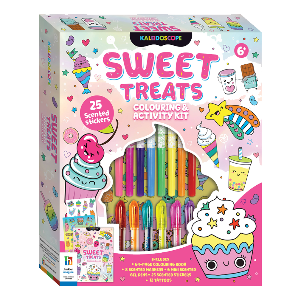 Super Kaleidoscope Colouring Sweet Treats Activity Kit