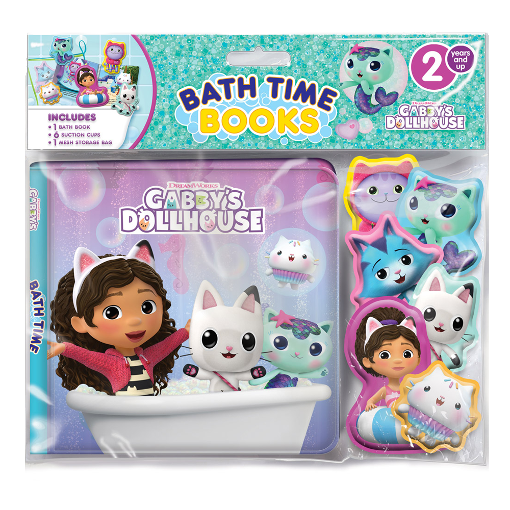 UNIV/ GABBY'S DOLLHOUSE BATHTIME BOOK (EVA)