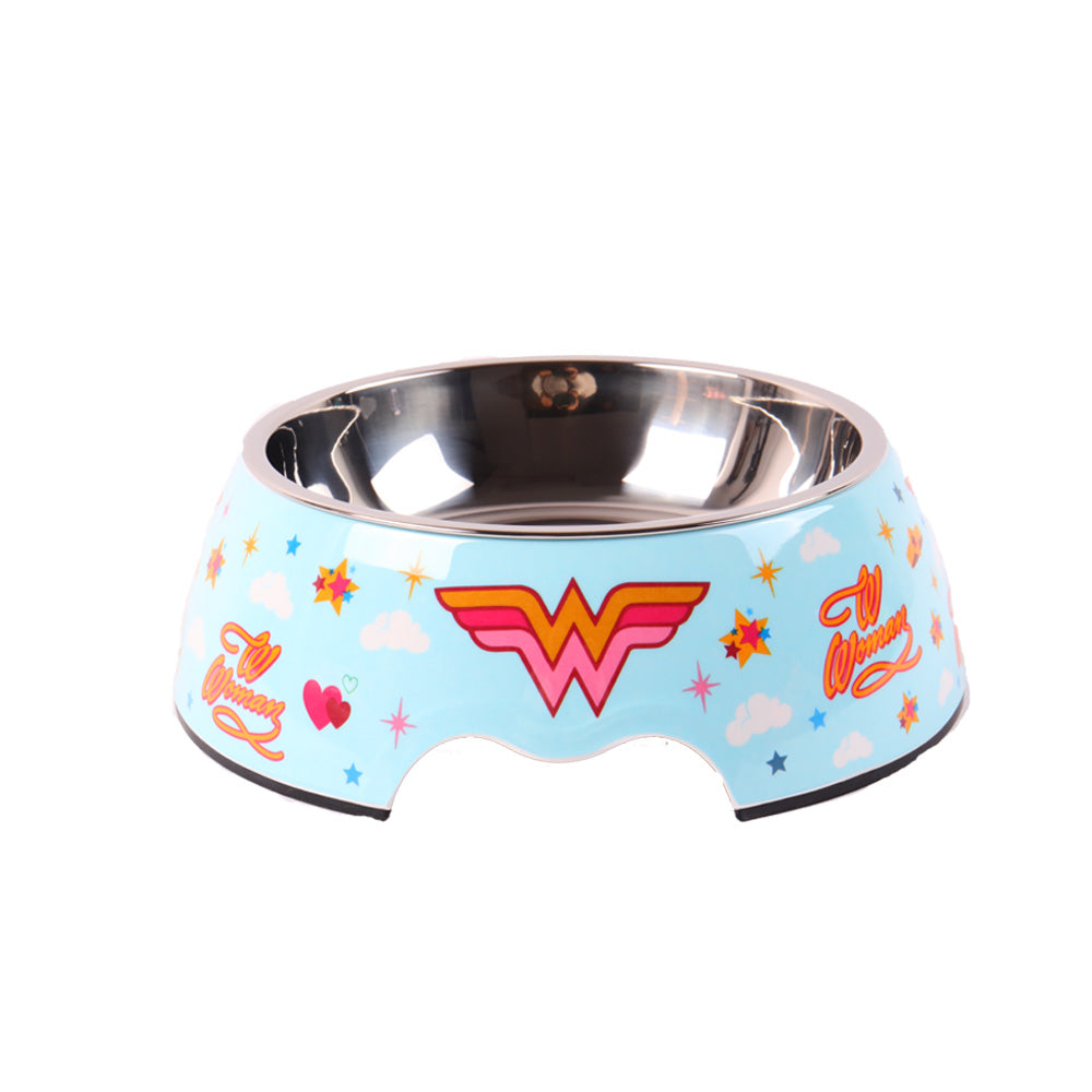 Wonder Woman Dog Bowl