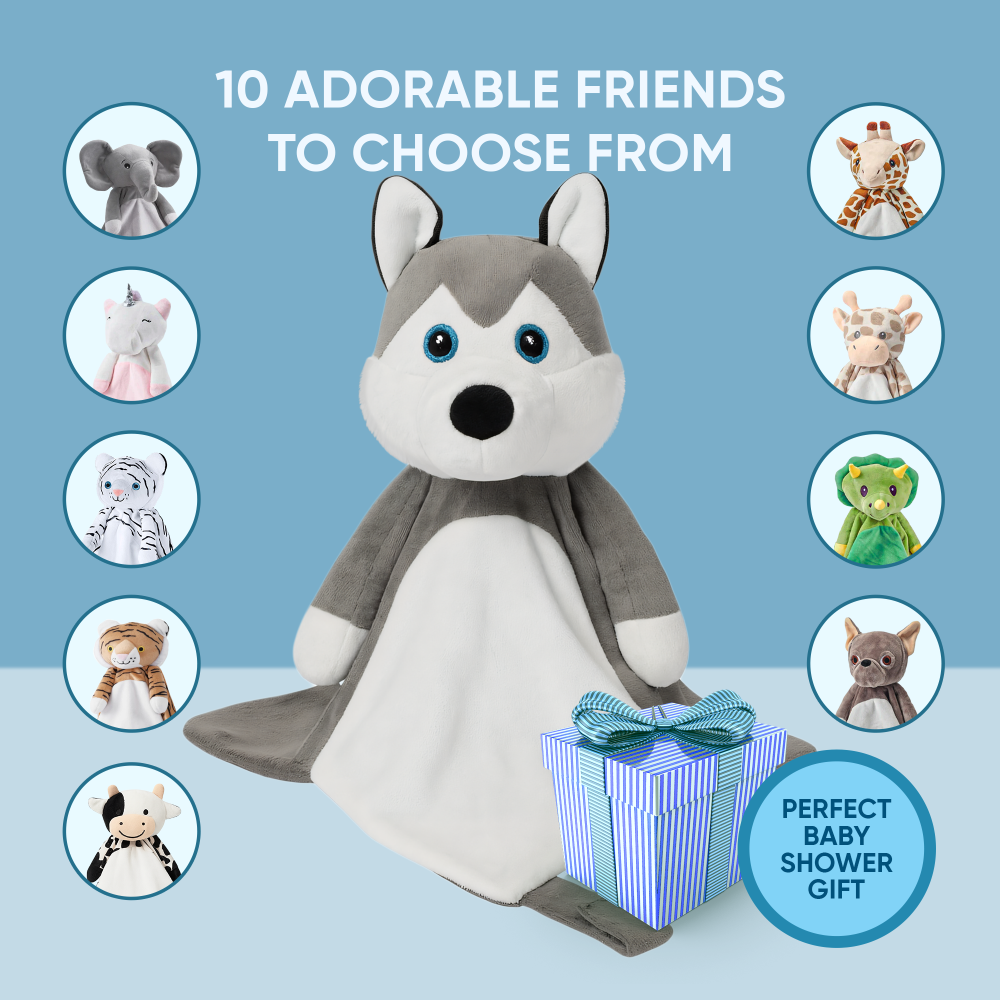 Husky Musical Comforter