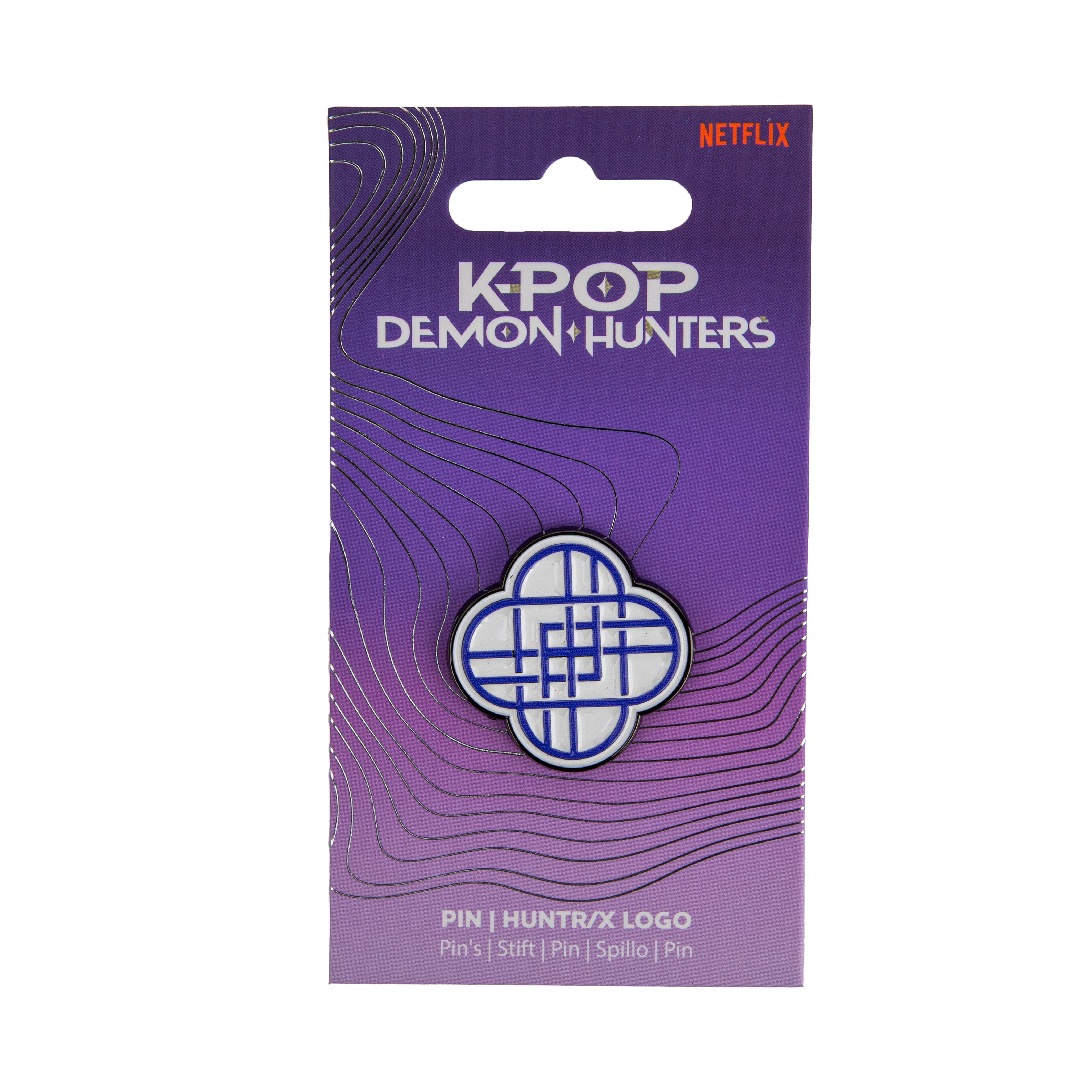K-Pop Demon Hunters HUNTR/X Logo Pin