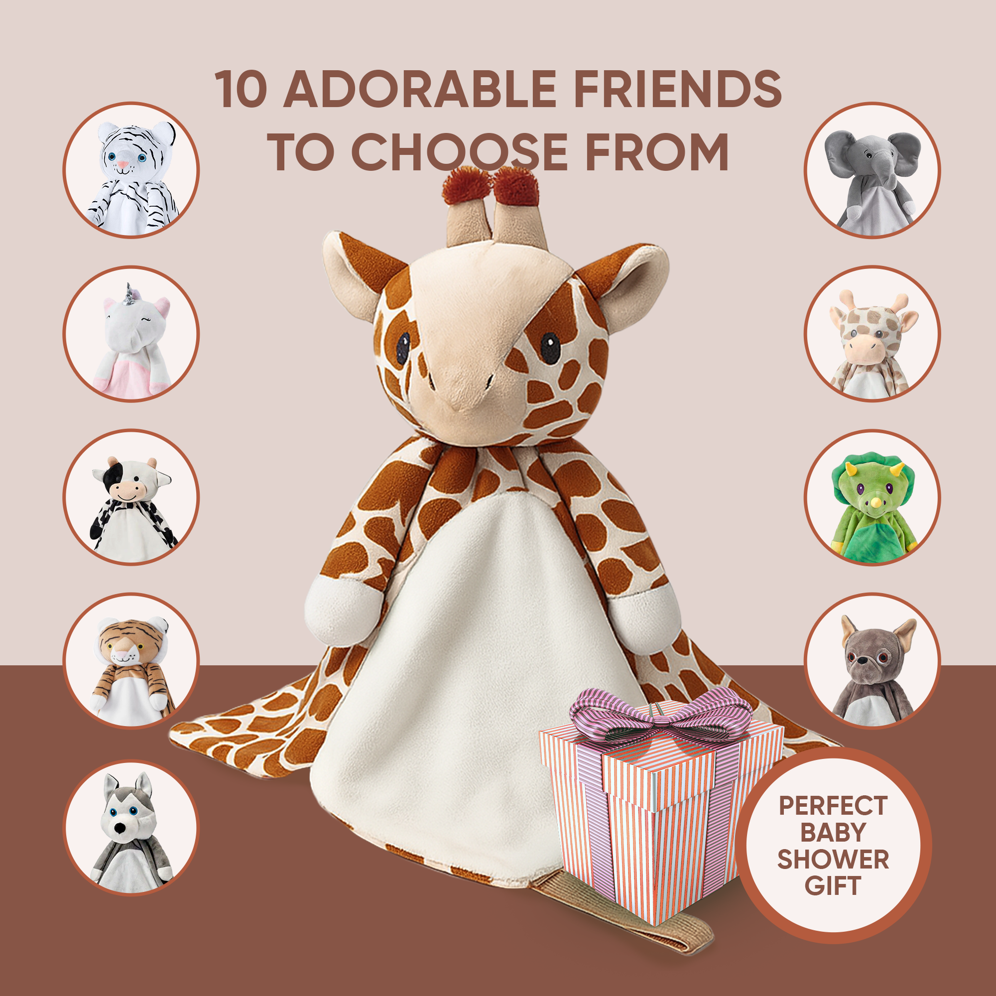 Dark Giraffe Musical Comforter