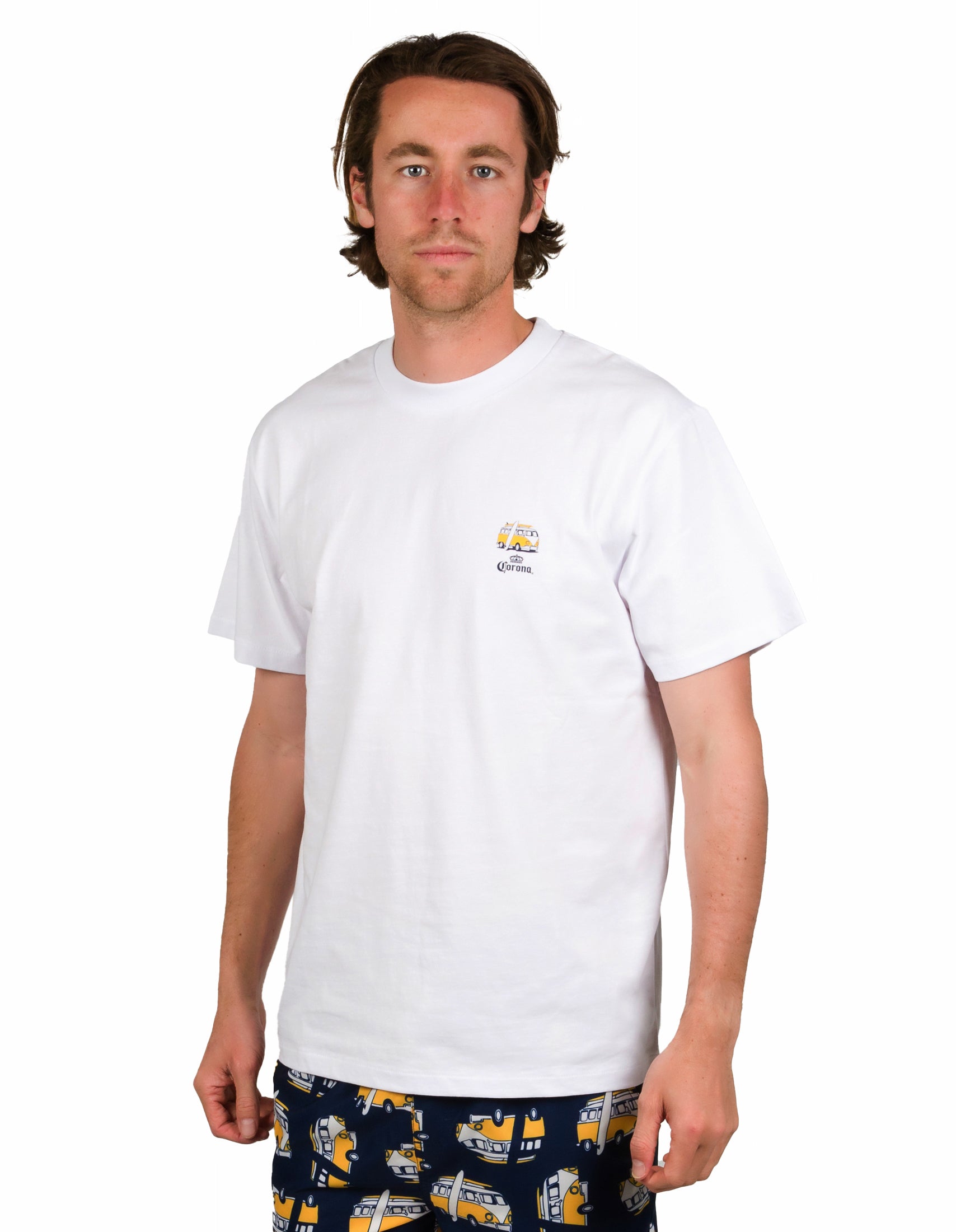 CORONA KOMBI TEE - WHITE - S