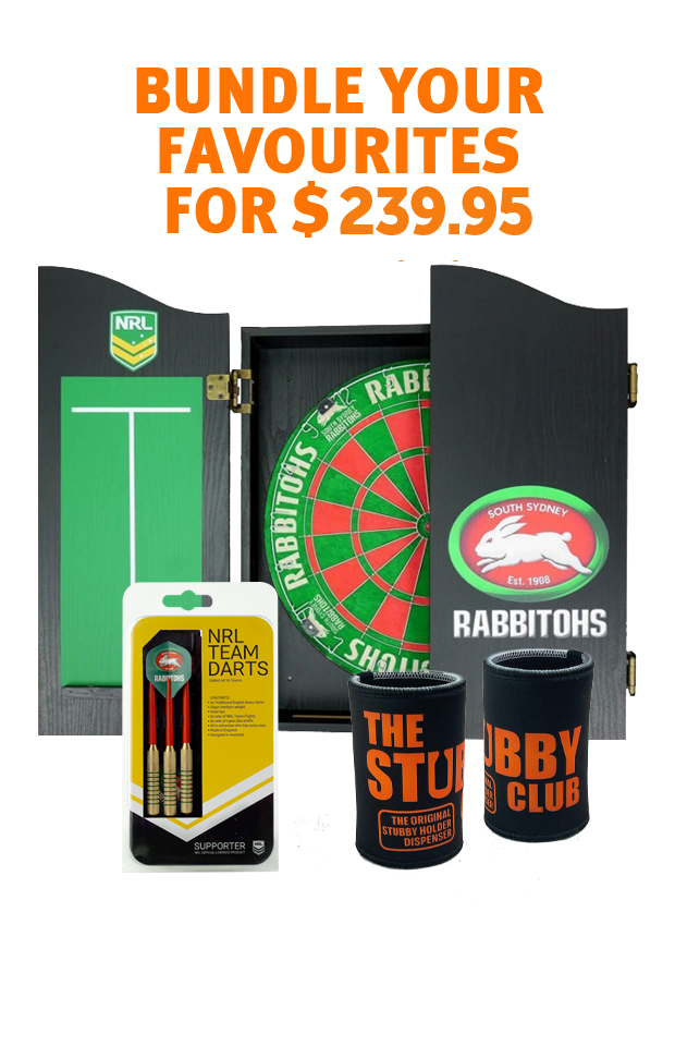 NRL Ultimate Dartboard And Cabinet Pack