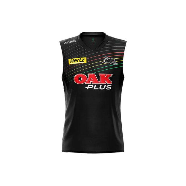 Penrith Panthers Black Training Singlet 23