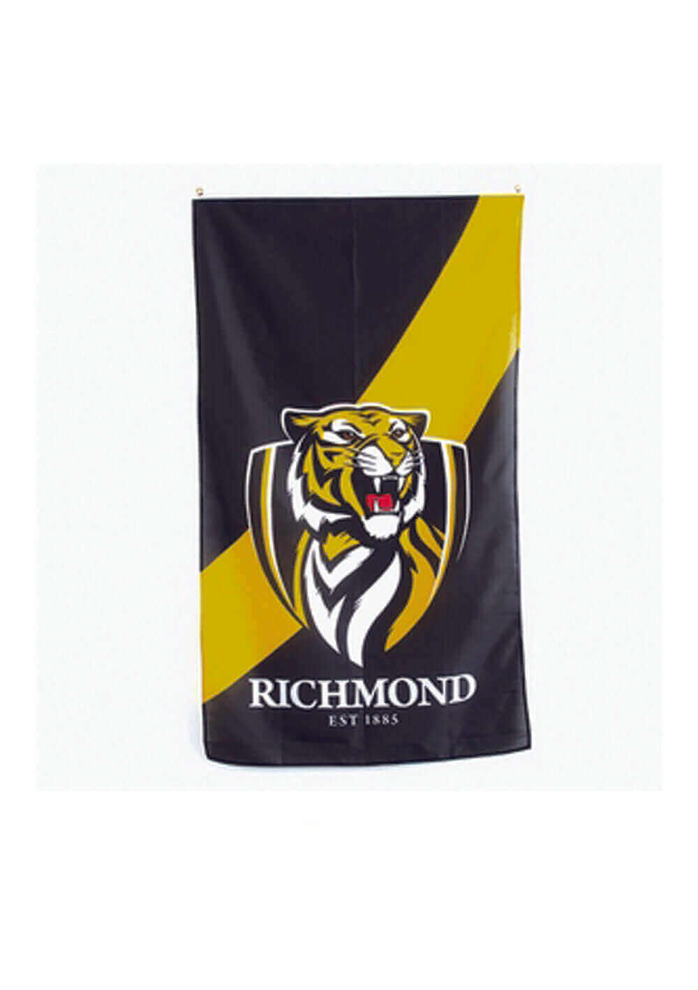 RICHMOND TIGERS AFL SUPPORTER FLAG_RICHMOND TIGERS_STUBBY CLUB