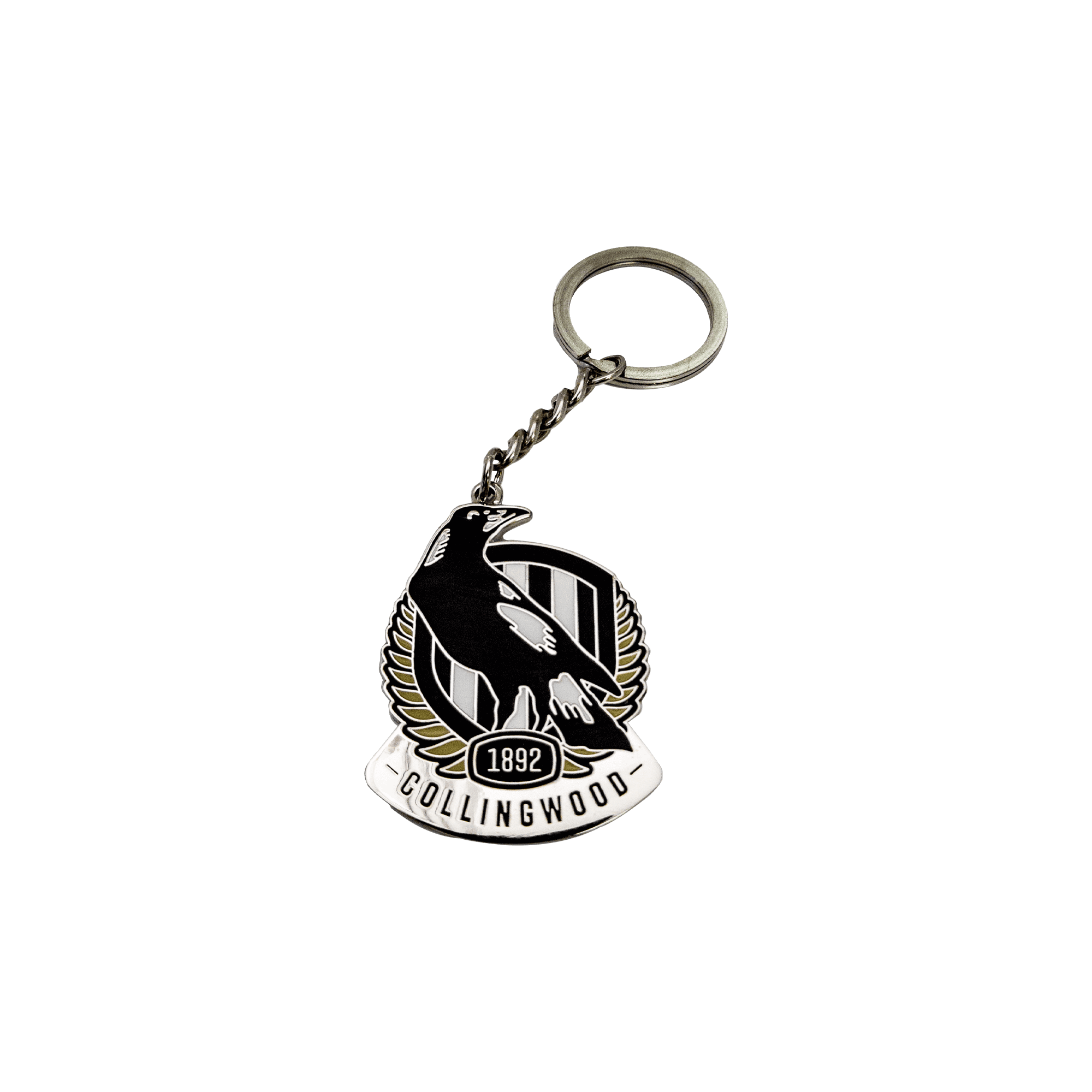 COLLINGWOOD MAGPIES AFL KEYRING_COLLINGWOOD MAGPIES_STUBBY CLUB