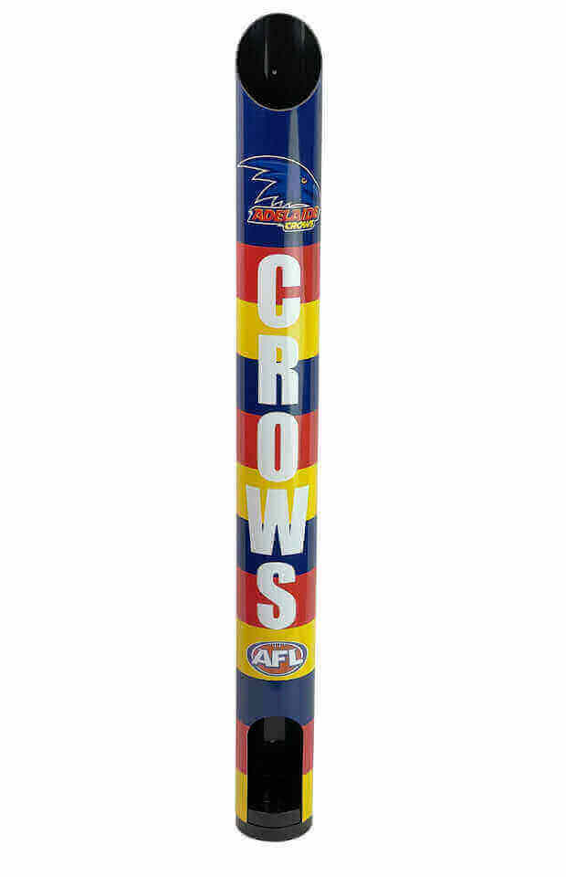 ADELAIDE CROWS AFL STUBBY HOLDER DISPENSER_ADELAIDE CROWS_ STUBBY CLUB
