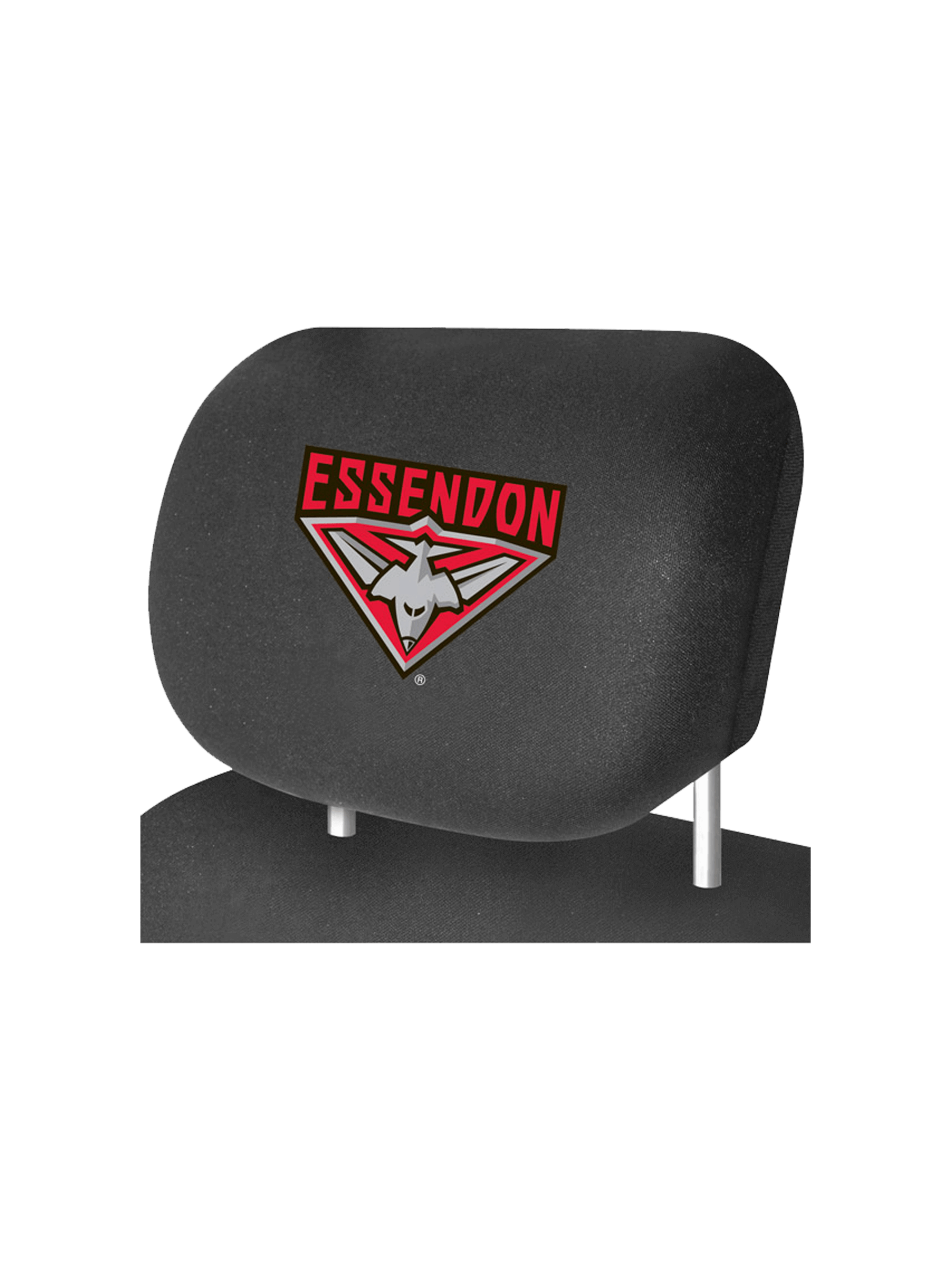 ESSENDON BOMBERS OFFICIAL HEADREST COVER_ESSENDON BOMBERS_STUBBY CLUB