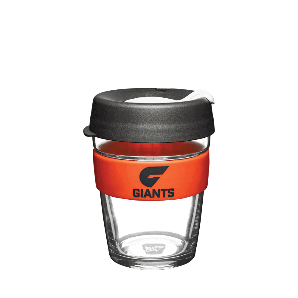 GWS GIANTS AFL BREW GLASS KEEPCUP_GWS GIANTS_STUBBY CLUB