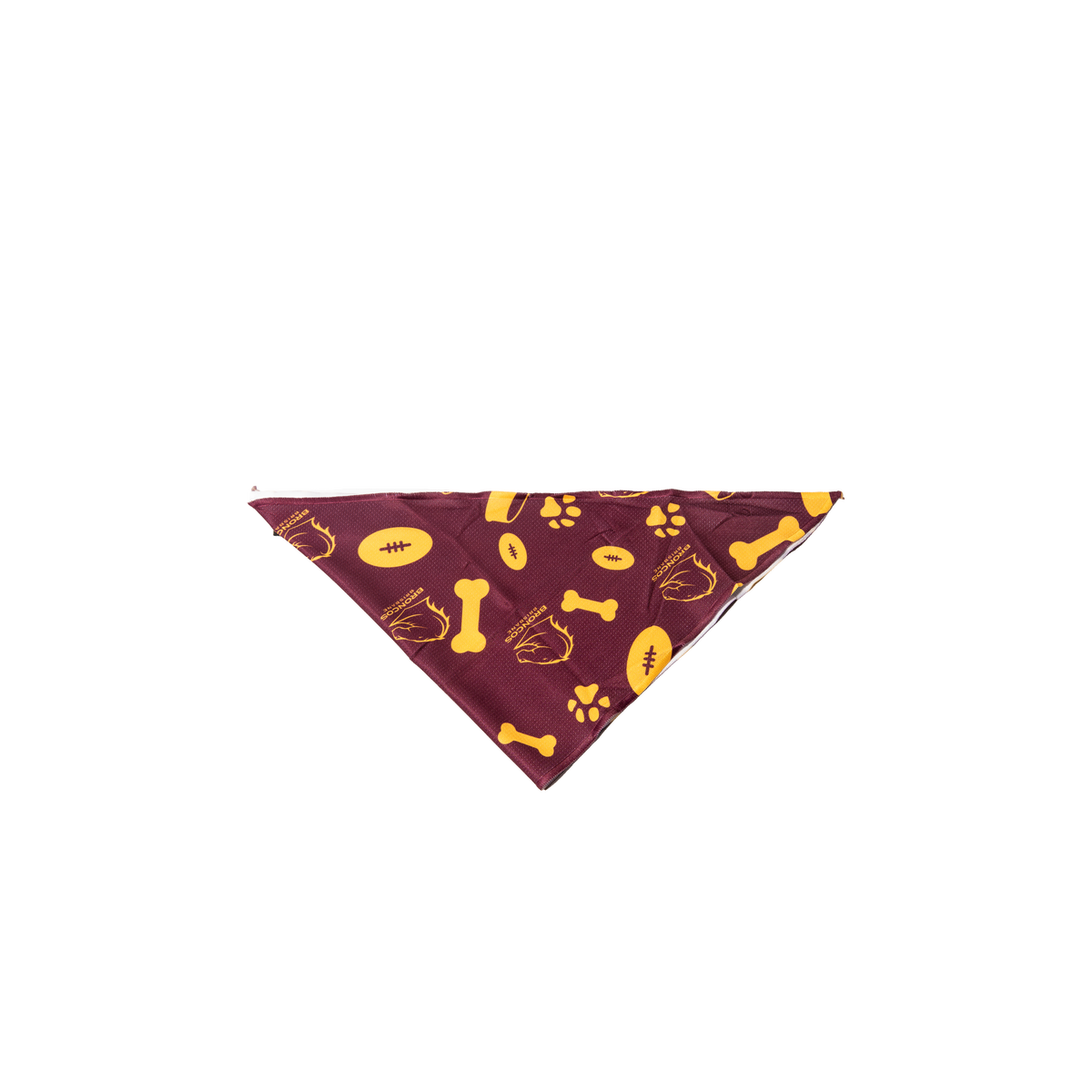 Brisbane Brocnos NRL Dog Bandana S L