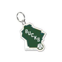 Milwaukee Bucks Acrylic Key Ring