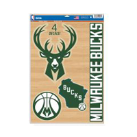 Milwaukee Bucks Multi Use Decals 42cm x 27cm