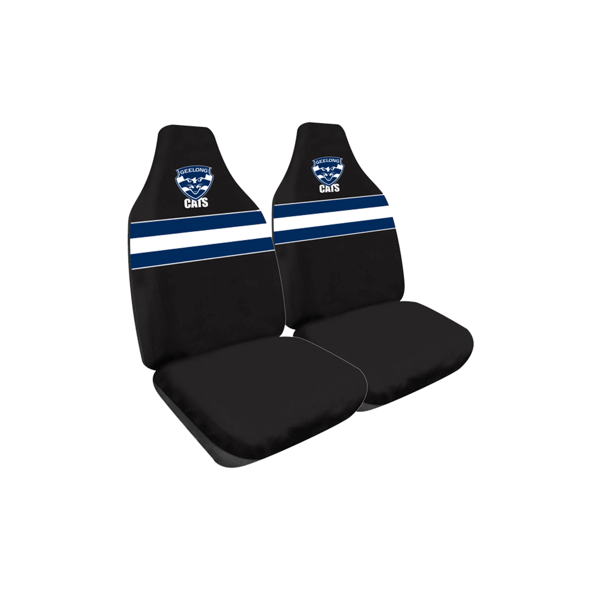 GEELONG CATS CAR SEAT COVER_GEELONG CATS_STUBBY CLUB