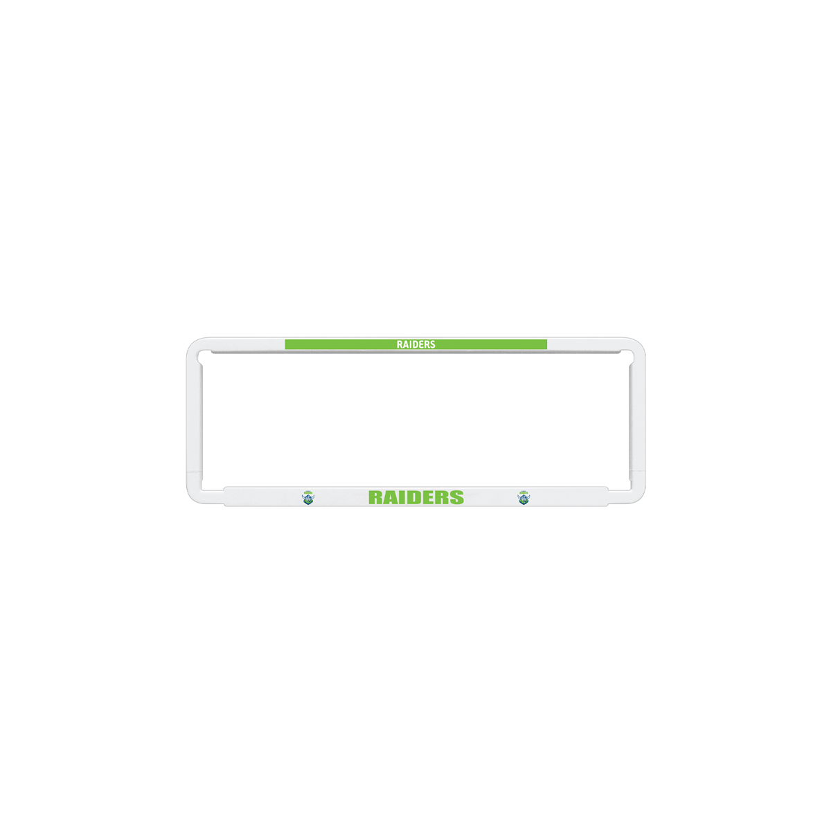 Canberra Raiders NRL Number Plate Cover