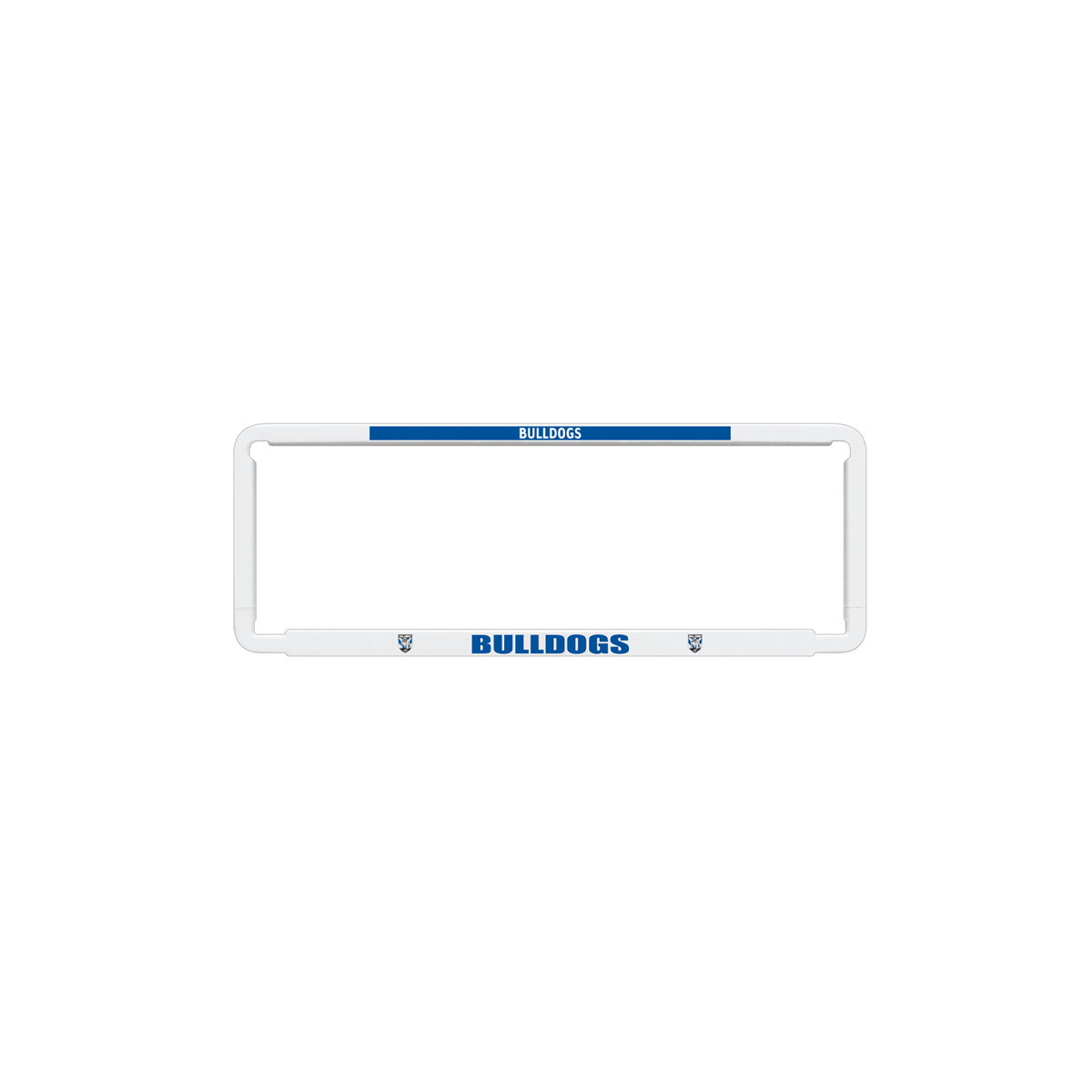Canterbury Bulldogs NRL Number Plate Cover