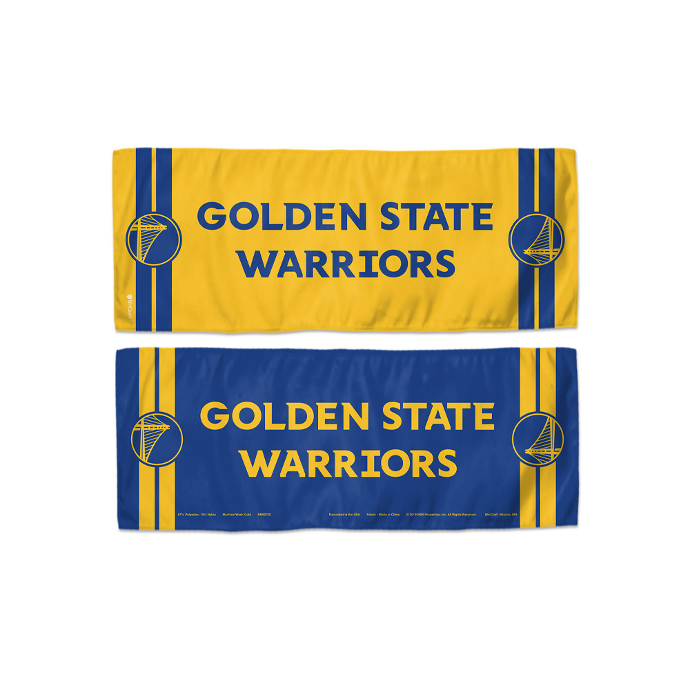 Golden State Warriors Cooling Towel 30cm x  75cm