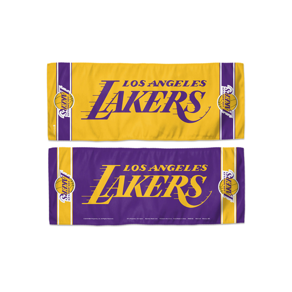 LA Lakers Cooling Towel 30cm x  75cm