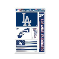 LA Dodgers Multi Use Decals 42cm x 27cm